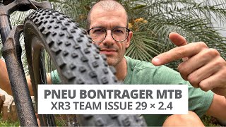 Pneu Bontrager MTB para velocidade  Review [upl. by Ynaffyt]