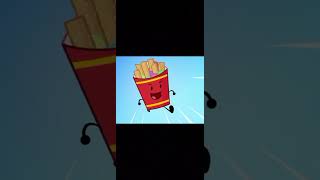 GELATIN VS FRIES shorts tpot bfdi edit [upl. by Robbyn]