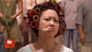 Kung Fu Hustle 2004  The Landlady Beats Up Sing [upl. by Kciremed429]