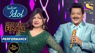 Alka जी और Udit जी का दिलचस्प Performance  Indian Idol Season 12  Greatest Finale [upl. by Ginnie415]