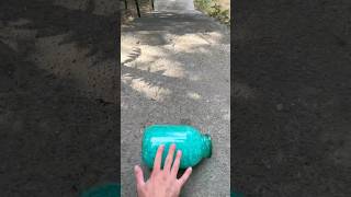 Crushing Crunchy amp Soft Things Breaking glass bottles ⚠️🔥 shorts asmr [upl. by Nadabas933]