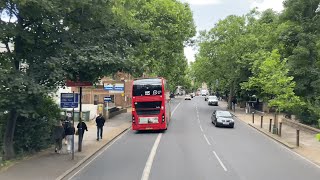 Full Route Visual  Bus Route 185  Lewisham  Victoria [upl. by Eednak]