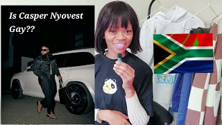 IS CASSPER NYOVEST GAYLETS TALK ABOUT HIS OUTFITSOUTH AFRICAN CELEBRITIES viralvideos tiktok [upl. by Akin]