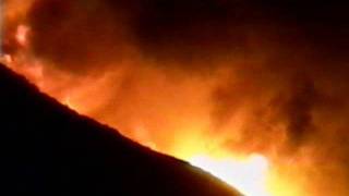 San Diego Fire in Harmony Grove Shows Fire Storm and Devastation October 21  1996 [upl. by Isied249]