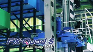 【Muratec】 Mini load ASRS －FXQuad S－ [upl. by Nylahs275]