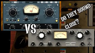 Analog Obsession OSS vs Klanghelm MJUC tube compressors plugins comparison [upl. by Delacourt]