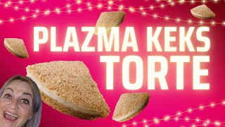 Plazma Keks Torte Rezept  Kekskuchen ohne Backen 🍰 [upl. by Gylys]