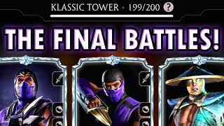 MK Mobile Destroying Final Battles in Fatal Klassic Tower I LOVE Random Tagging [upl. by Bedad]