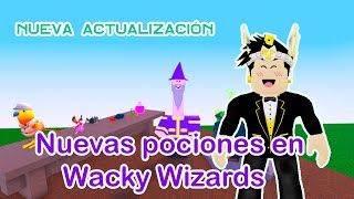 Nueva actualización y nuevas pociones218  232 en Wacky Wizards [upl. by Lengel]