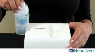 Just Nebulizers Omron CompAir Nebulizer System NEC801 [upl. by Norreht]