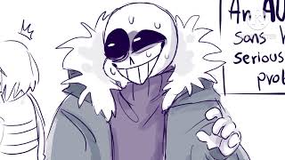 Anxiety Sans x Listener panicking from a nightmare requested by gabrielaulloa4680 [upl. by Sirotek]