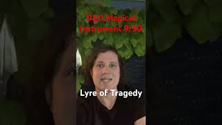 Lyre of Tragedy DampD magical instrument 950 dndhomebrew magicitems dnd dnd5e shorts bard [upl. by Malonis969]