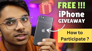 iPhone Giveaway Announcement  iPhone SE 2020 Giveaway  AppleLifein [upl. by Anaujit]