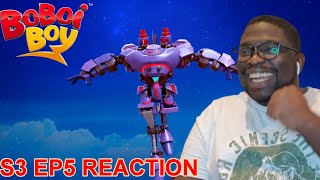 Boboiboy S3 EPISODE 5 REACTION [upl. by Haslam71]