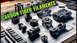 Carbon Fiber 3D Printer Filaments What Are They Good For [upl. by Stempien613]