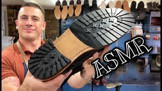 ASMR  Timberland Boot Repair  Shoe Repair  Full Rebuild [upl. by Eednyl]