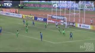 Highlight Persib vs Persebaya Babak 8 Besar ISL 2014 [upl. by Melborn]