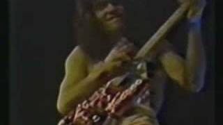 EDDIE VAN HALEN  guitar solo part 1 Largo 1982 [upl. by Amathist]