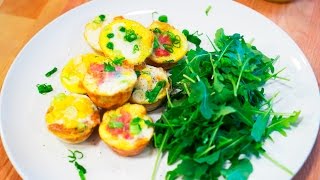 The Best Mini Egg Omelet Muffins Recipe CiCi Li [upl. by Kos]