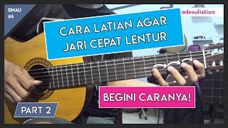 BELAJAR SENAM JARI PENJARIAN PART 2 [upl. by Repsac]