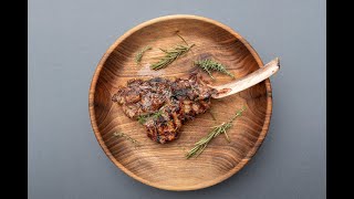 Kalbskotelett zubereiten – Prepare Veal Chop [upl. by Dolora121]