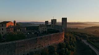 Monteriggioni  Tuscany  Sunrise [upl. by Crist]