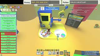 150 sticker seeker quest what I got bee swarm simulator  roblox [upl. by Ielarol]