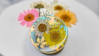 quot스마트폰에 가을을 더하다 국화 레진 공예 그립톡quot quotAdding Fall to Your Smartphone Chrysanthemum Resin Craft GripTokquot [upl. by Milak590]