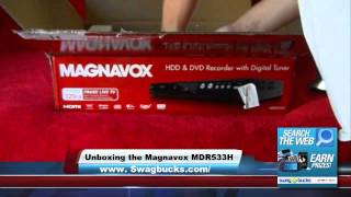 Unboxing of the Magnavox 320 Gb DVD Recorder [upl. by Etteniotna]