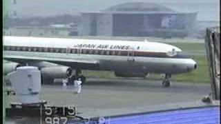 JAL DC862JA8035Pushback・TaxiampTake Off [upl. by Ermentrude]