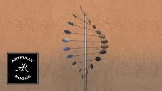 How To Build A Wind Sculpture Secret to Spin Revealed [upl. by Yerhcaz]