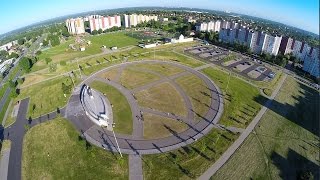 Sosnowiec z lotu ptaka Zagórze Plac Papieski z powietrza [upl. by Nichola]