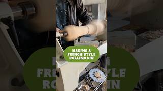 Turning a French rolling pin on the lathe [upl. by Robaina122]