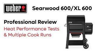 Weber Searwood 600 amp XL 600 Review  Pellet Grill Review  New 2024 Pellet Grill from Weber [upl. by Colvin]