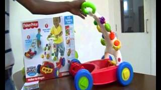 FISHER PRICE WALKER TO WAGON [upl. by Aimej]