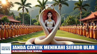 KALIMANTAN VIRAL Seorang janda cantik menikahi seekor ular dan ternyata ular itu adalah [upl. by Anivid]