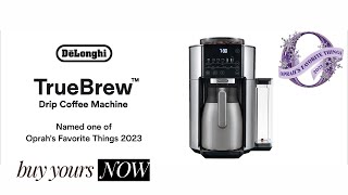 Transform Your Coffee Ritual With Delonghi Truebrew Drip Coffee Maker  Drip Coffee Maker [upl. by Merideth]