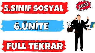 5 SINIF SOSYAL BİLGİLER 6 ÜNİTE FULL TEKRAR  ETKİN VATANDAŞLIK [upl. by Kral226]