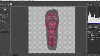 Remote control user interface design using GIMP and tkinter in Python [upl. by Cesar933]