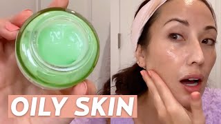 Control Oily Skin With This Skincare Routine  SKINCARE [upl. by Quinlan]