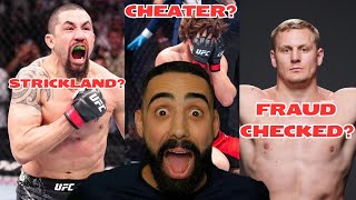 STRICKLAND VS WHITTAKER NEXT UFC SAUDI RECAP ufc mma robertwhittaker [upl. by Gregg]