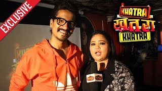 Khatra Khatra Khatra NEW SHOW  Bharti Singh amp Harsh Limbachiyaa Exclusive Interview  Colors Tv [upl. by Ahsaele]