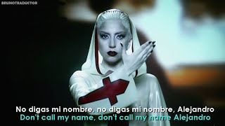 Lady Gaga  Alejandro  Lyrics  Español  Video Oficial [upl. by Jammal56]