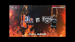 BIG3 WEEK 9  3s Company vs Enemies HIGHLIGHTS  BIG 3 WEEK 9 SEASON 7  2024 Big3 play off [upl. by Reffineg]