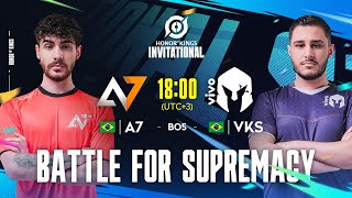 EN 2024 Honor of Kings Invitational S1 FINALS A7 vs VKS Battle for Supremacy [upl. by Neeli]