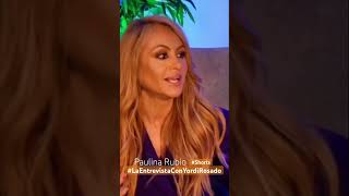 ¿Qué pasó con el “quédense en causa” PaulinaRubio Shorts [upl. by Ellekcir]