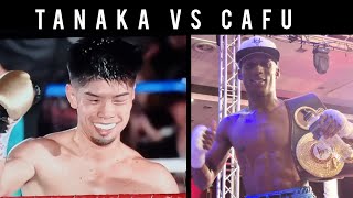 Kosei Tanaka vs Phumelele Cafu [upl. by Liemaj]