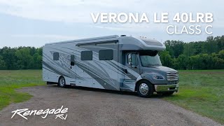 2024 Renegade RV Tour Verona LE 40LRB  Class C Motorhome [upl. by Rubie]