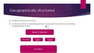 Geographically structured Organizations [upl. by Larianna961]