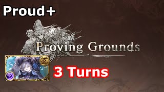 GBF Proving Grounds  March 2024 Proud 3 turns [upl. by Hsitirb]